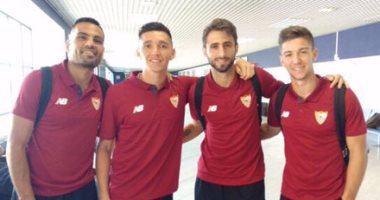 بالصور.. إشبيلية يطير إلى النرويج لمواجهة ريال مدريد بالسوبر الأوروبى