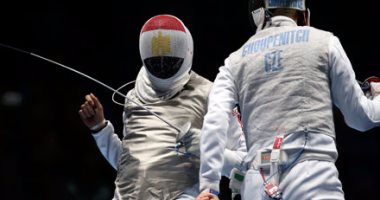 أولمبياد ريو 2016.. مصر تفوز على البرازيل 45 / 39 فى منافسات السلاح