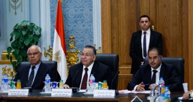 وكيلى مجلس النواب يلتقيان بوفد من البرلمان الليبى