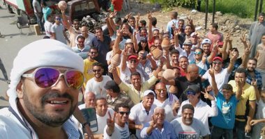 محمد رجب ينتهى من تصوير "صابر جوجل" بمشهد أكشن وتفجير سيارة شرطة