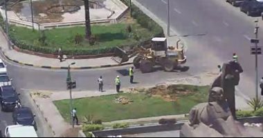 المرور: تحويلات مرورية بميدان النهضة لإنشاء نفق للسيارات بدءا من الغد