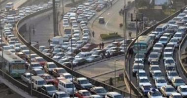 المرور : كاميرات مراقبة بمحيط الإغلاق الجزئى لكوبرى القبة المعدنى