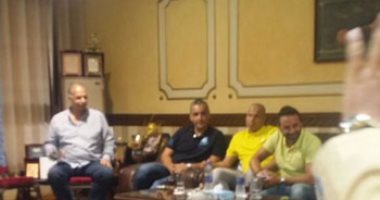 بالصور.. قائمة هانى أبو ريدة تزور أندية دمنهور