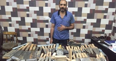 ضبط عاطل لاتهامه بتصنيع الأسلحة بالعمرانية