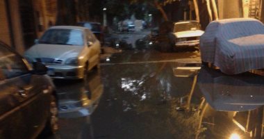 أهالى شارع المسجد الجديد بالمنيب يشكون من طفح مياه المجارى 