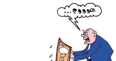 تعويم الجنيه ودفعه للمجهول.. فى كاريكاتير "اليوم السابع"