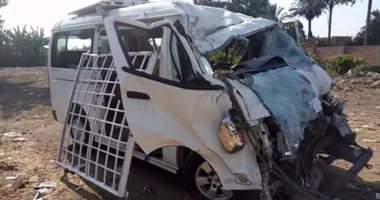 ننشر اسماء المصابين فى حادث طريق ميت غمر