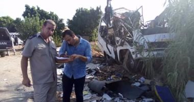 وفاة مجند من مصابى حادث تصادم ميت غمر بمستشفى المنصورة الدولى