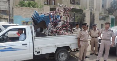 بالصور.. إزالة 391 حالة إشغال بطنطا فى حملة أمنية للأمن العام بالغربية