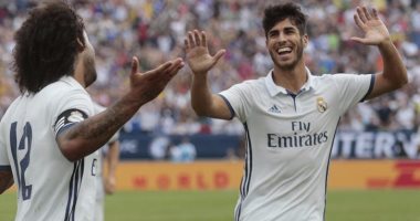 الكلاسيكو.. آسينسيو يتعادل لريال مدريد فى الدقيقة 36