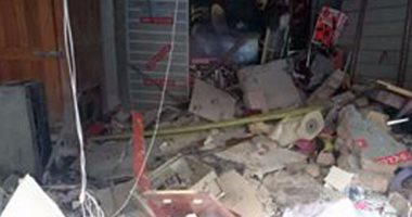 بالصور.. قارئ يشارك بصور لخسائر محلات إثر انفجار دمنهور