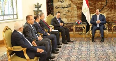 السيسى يتسلم رسالة من الرئيس اليمنى منصور هادى