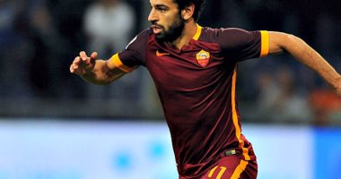 محمد صلاح يسجل الهدف الرابع لروما فى مرمى أودينيزى