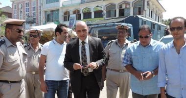 مدير أمن دمياط يتفقد الخدمات الأمنية برأس البر