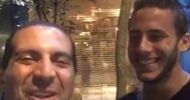 بالفيديو.. رمضان صبحي يوجه رسالة لشباب مصر عن طريق عمرو خالد