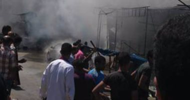 السيطرة على حريق داخل محل موبيليا ومراتب فى السلام دون إصابات