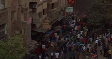  السيطرة على حريق نشب بأحد العقارات فى المنيا
