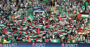 معاداة السامية شبح يلاحق الرياضيين فى الملاعب الأوروبية.. جماهير سيلتك تتحدى "اليويفا" من أجل فلسطين.. الطائفة اليهودية تؤجل انضمام صلاح لروما 6 أشهر.. ولاتسيو يدفع ثمن انتماء مشجعيه للقضية الفلسطينية