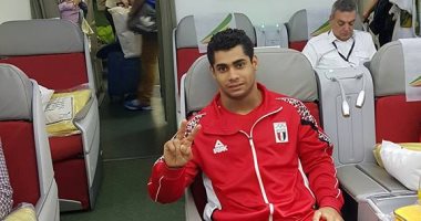 محمد إيهاب صاحب برونزية الأثقال: "جايلك يا أم الدنيا ومعايا الميدالية" 