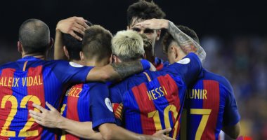 بالفيديو.. برشلونة يتوج بكأس السوبر الإسبانى بثلاثية فى أشبيلية
