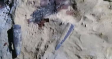 العثور على دانه من مخلفات الحروب بقرية غياضة الغربية ببنى سويف