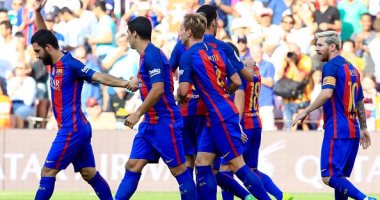 بالفيديو.. برشلونة يتفوق على ريال بيتيس بثلاثية فى شوط مثير بالليجا