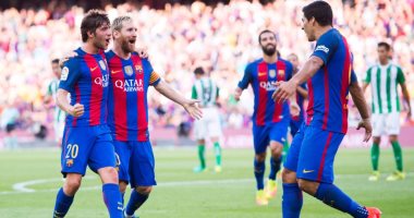 بالفيديو.. برشلونة يفتتح مشواره فى الليجا بسداسية استعراضية أمام بيتيس