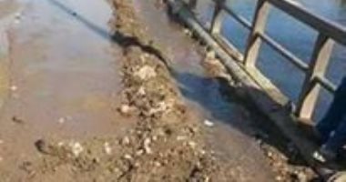 بالصور.. كوبرى قرية مزاتا بمحافظة سوهاج على وشك الانهيار