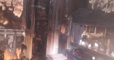  بالصور.. مصرع ربة منزل حرقا أشعل مجهولون النار بمنزلها بالغربية