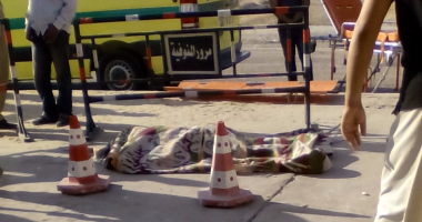 نقل شهيدى كمين العجيزى بالمنوفية إلى مشرحة مستشفى شبين الكوم التعليمى