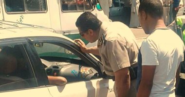 تحرير مخالفات متنوعة فى حملة مرورية بالمنوفية