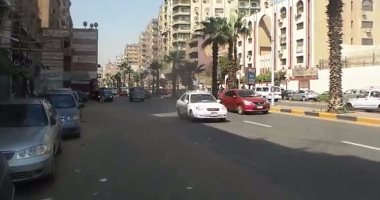 سيولة مرورية فى شوارع وميادين القاهرة والجيزة