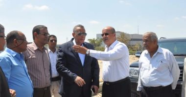 محافظ الجيزة 32 مليون جنيه للقضاء على مشاكل الصرف بالمحافظة 