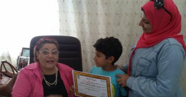  تعليم الاسماعيلية تكرم الطفل المخترع و سارة سمير بطلة الأولمبياد