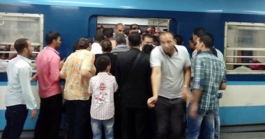 شركة المترو تخفض سرعة قطارات الخطين الأول والثانى بسبب ارتفاع الحرارة