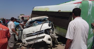 بالفيديو والصور..طريق الموت حاليا العين السخنة سابقا.. هيئة الإسعاف تعترف: 120 قتيلا و900 مصاب شهريا ضحايا الطريق لغياب المرور.. السوايسة يطالبون بإقالة قيادات المرور ويطلقون هشتاج "السخنة طريق الموت"