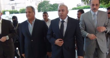 قيادات "الداخلية" يزورون مصابى حادث كمين العجيزى بالمنوفية