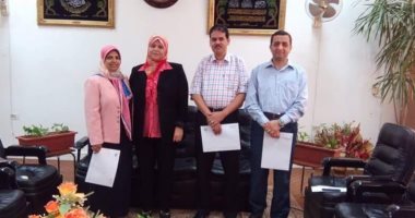 وكلاء جدد بكلية تمريض قناة السويس