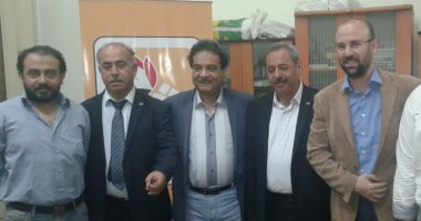 "المصرى الديمقراطى" يستقبل قيادات فلسطينية لبحث انتهاكات إسرائيل