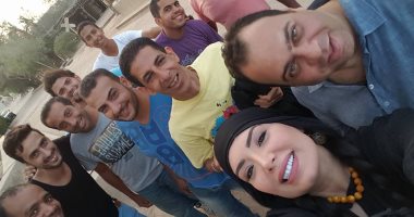 عبير صبرى وريهام سعيد ونجلاء بدر يصورن "ستات قادرة" فى "الإنتاج الإعلامى"