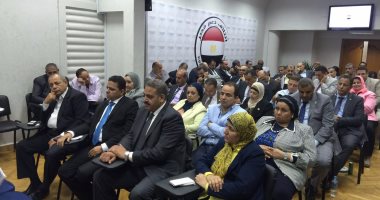 ننشر صور اجتماعات "دعم مصر" حول "القيمة المضافة" بحضور وزير المالية