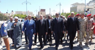 بالفيديو والصور.. احتفالات مطروح بالعيد القومى بحضور السفير الليبى