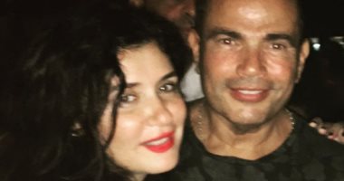 غادة عادل تنشر صورة تجمعها بالهضبة عمرو دياب على إنستجرام