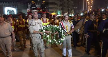 أهالى قرية التقدم بالإسماعيلية يشيعون جنازة شهيد الواجب بسيناء