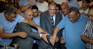 بالصور..الاحتفال بأبطال العالم لكرة السرعة بالمزمار البلدى فى دسوق بكفر الشيخ