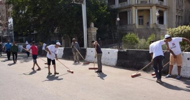 بالصور .."حلوة يا بلدى" تواصل عملها لليوم الخامس بالمنصورة