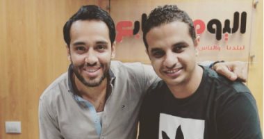 رامى جمال ينشر صورته مع الزميل هانى عزب على انستجرام