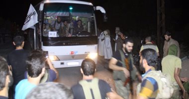 انتهاء إجلاء مقاتلين معارضين فى وسط سوريا