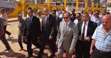 بالصور.. وزير التعليم ومحافظ البحيرة يفتتحان المبنى الجديد بمجمع المدارس