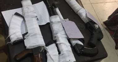 القبض على عاطل لاتهامه بالإتجار فى الأسلحة النارية بإمبابة 